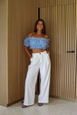 Haut dentelle Blue 