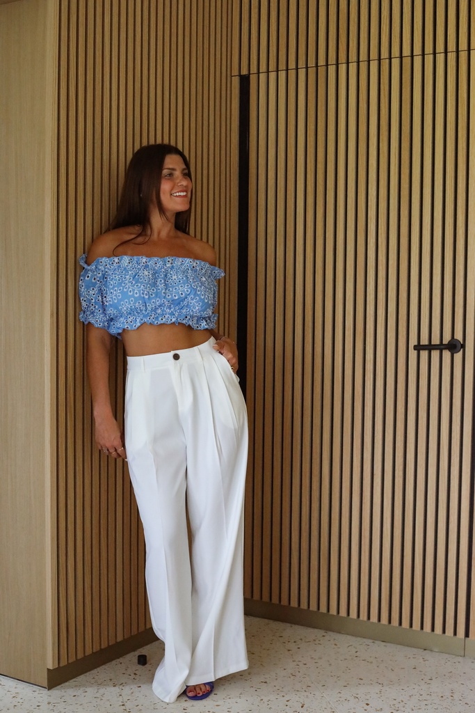 Pantalon fluide Colombe