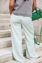 Pantalon Green Vichy 
