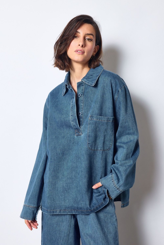 Chemise en jeans Florentine