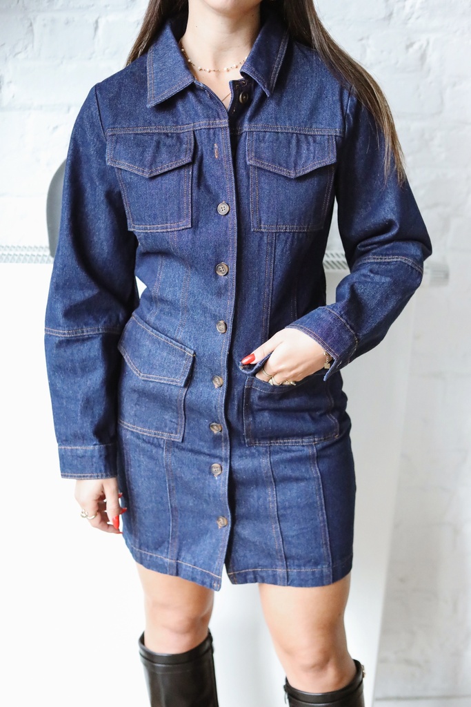 Robe en denim Julie 