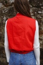 Bomber sans manche Red Graou 