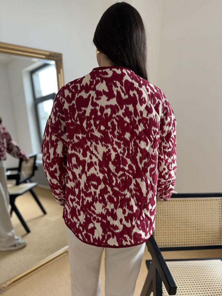 Veste Betty Wine