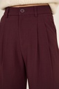Pantalon fluide Burgundy