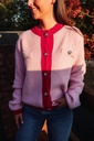 Cardigan bi-color Nina 