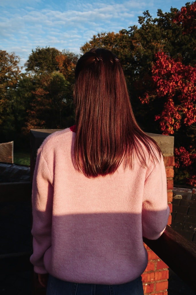 Cardigan bi-color Nina 