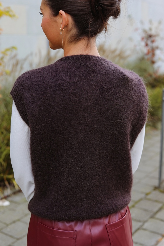 Gilet mohair Aline (+ de couleurs)