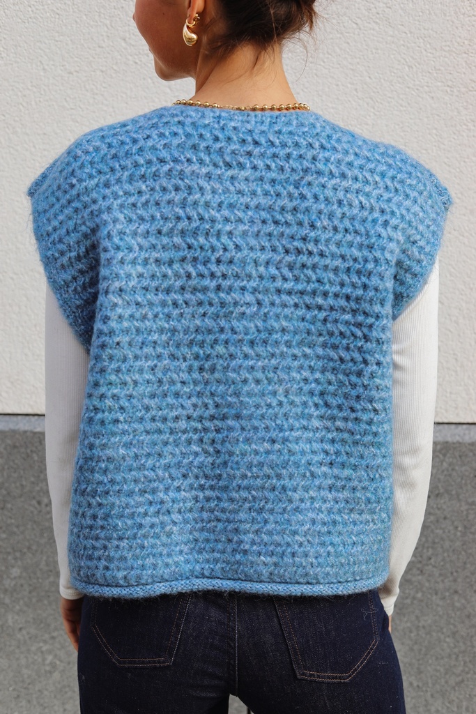 Cardigan Céleste  