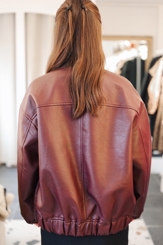 Bomber simli Margaux