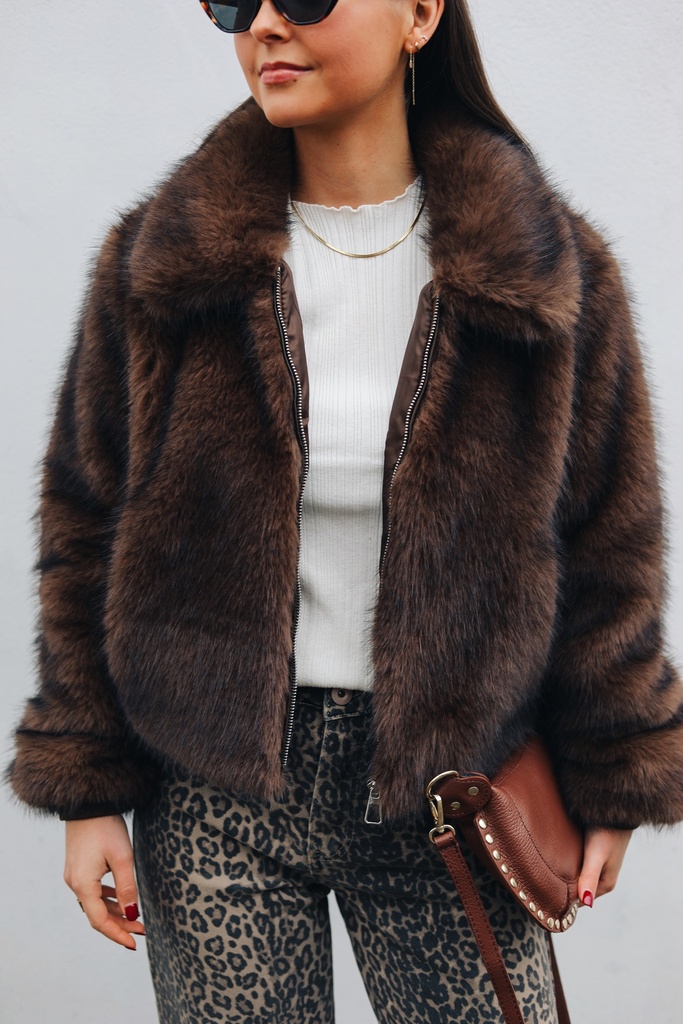 Veste faux fur Frankie