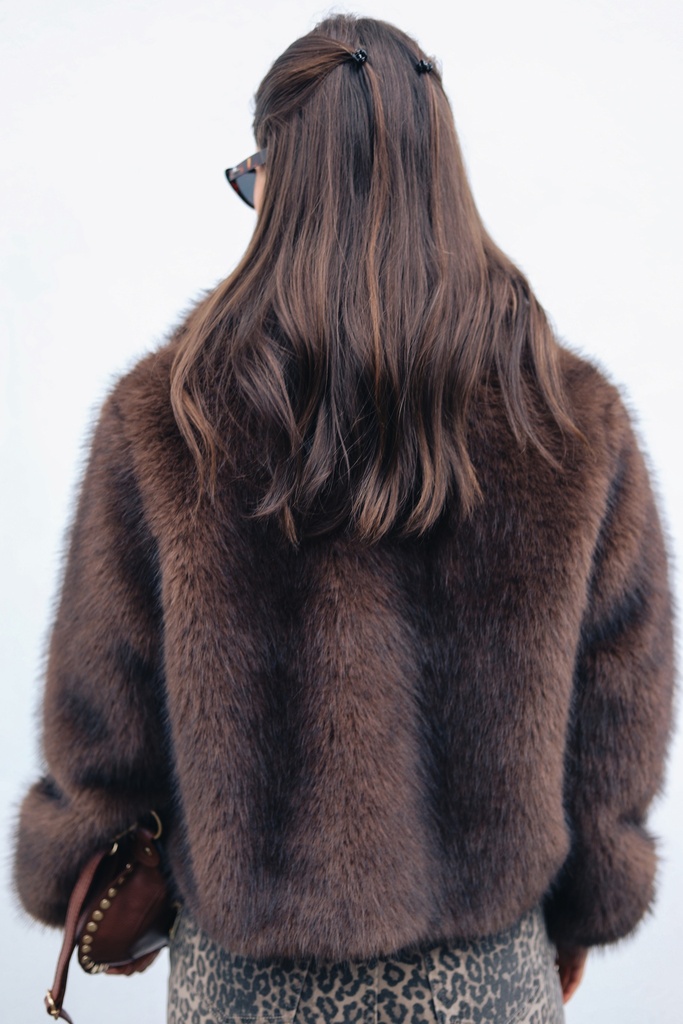 Veste faux fur Frankie