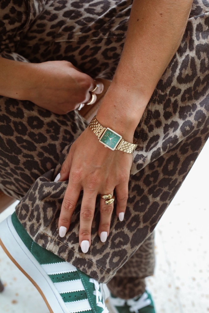 Montre Rosefield Boxy XS Emeraude