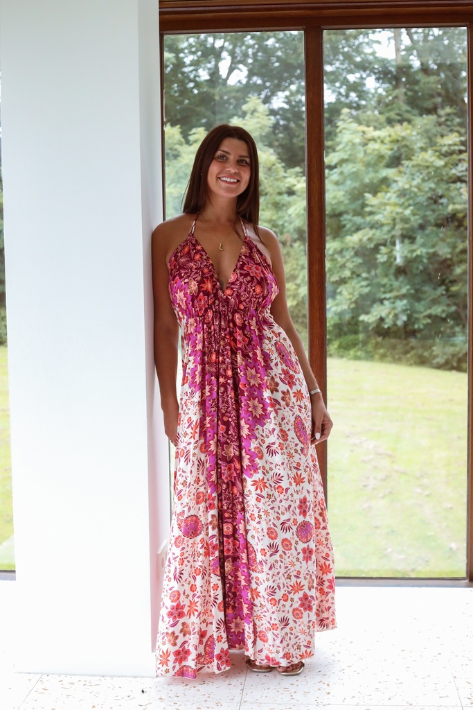 [AP2296] Robe Pink Ibiza 