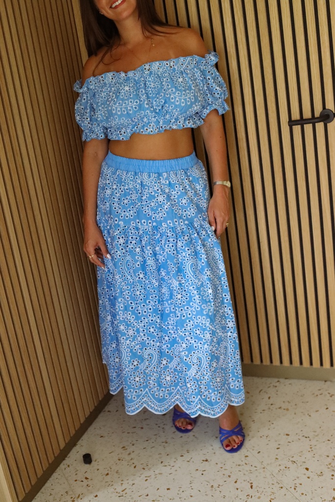 Jupe dentelle Blue (S)