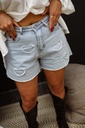 Short en jeans Amour 