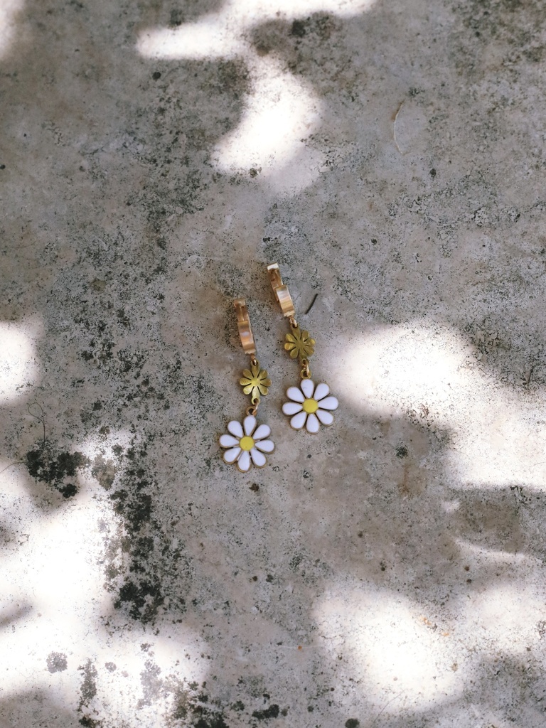 Boucles d’oreilles Marguerite 