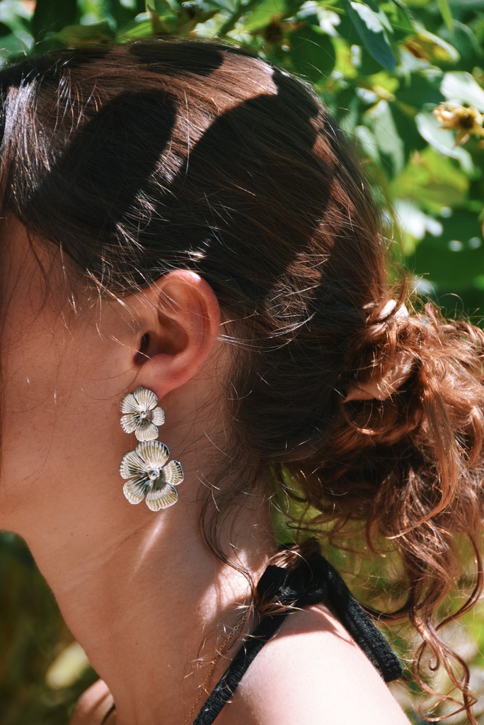 Boucles d'oreilles Jane  (Silver)