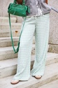 Pantalon Green Vichy 