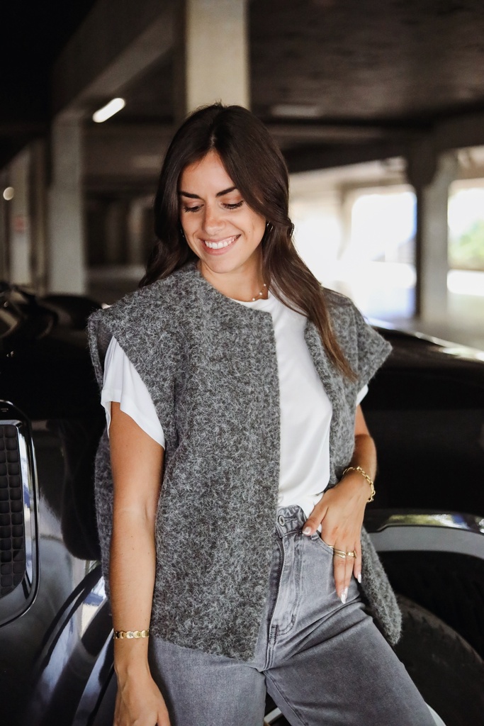 Veste sans manche Alix (+ de couleurs) (Gris)