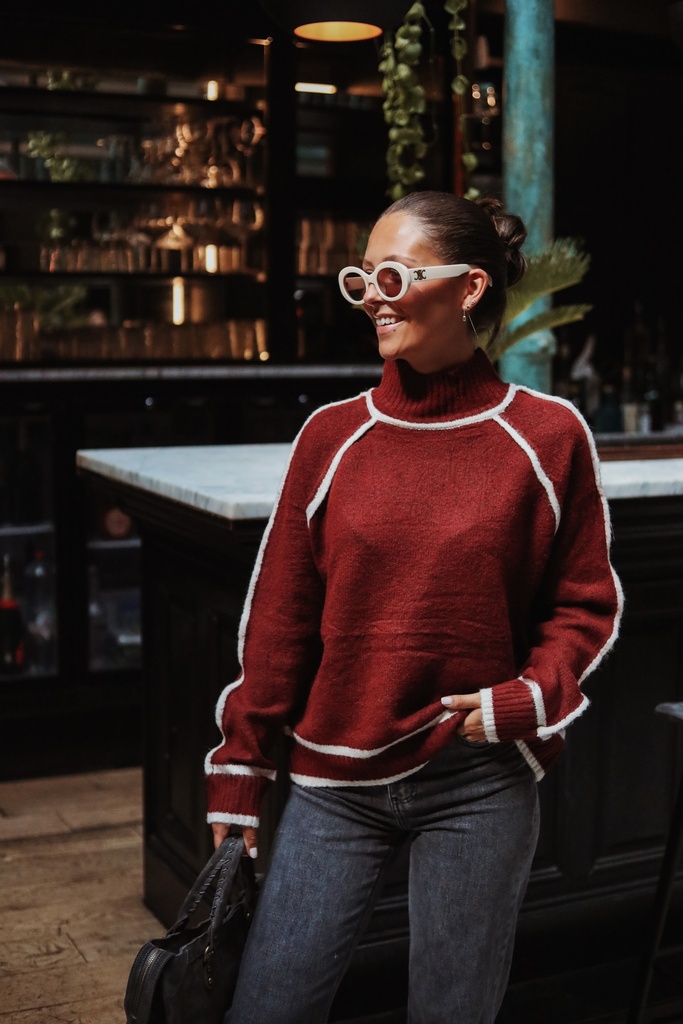 Pull Ariana (+ de couleurs) (Bordeaux)