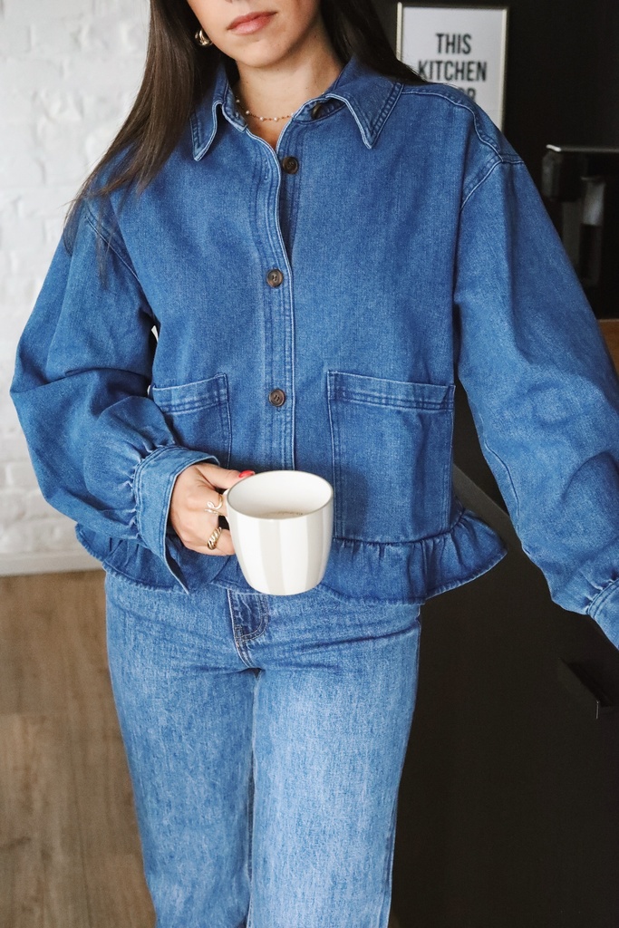 Chemise en denim Maurine  (S)
