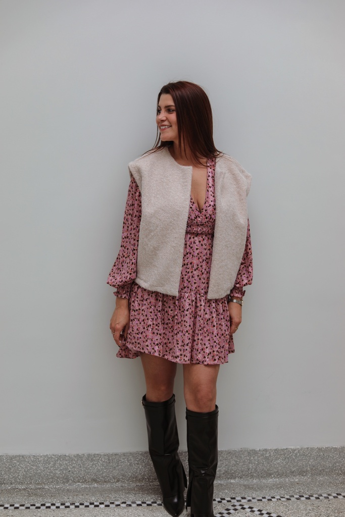 Robe Pink Dariane  (S)