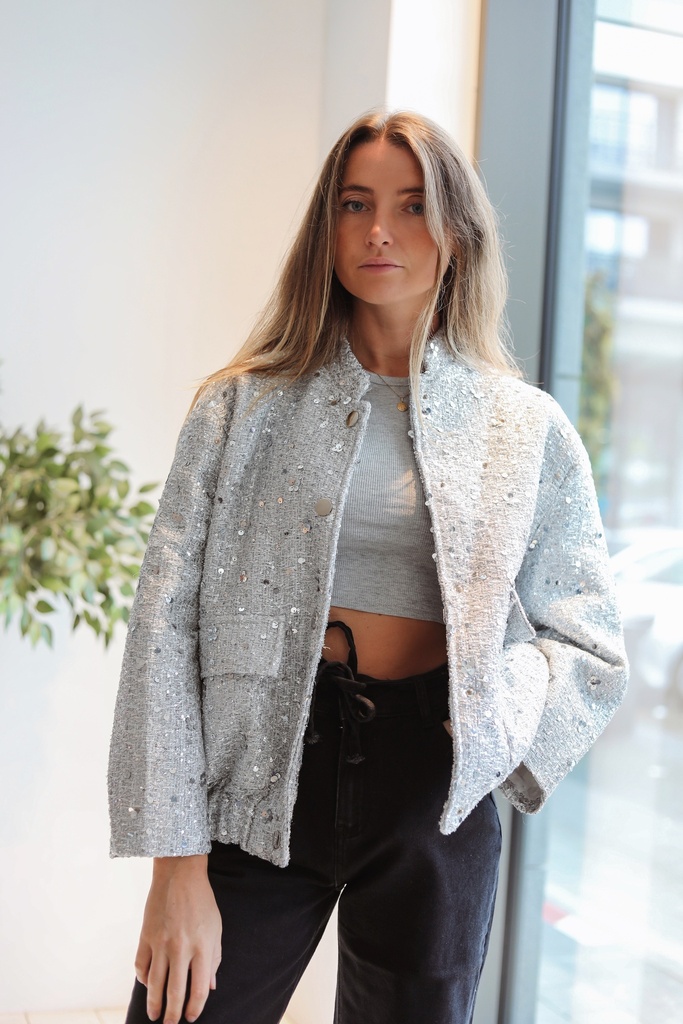 Bomber Star (+ de couleurs) (S, Silver)