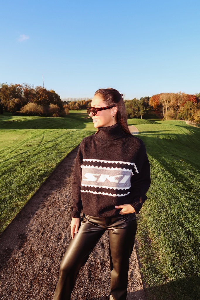 Col roulé black Livigno