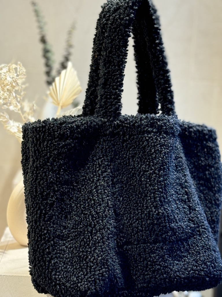 Sac Maxi cabas Curly  (Noir)