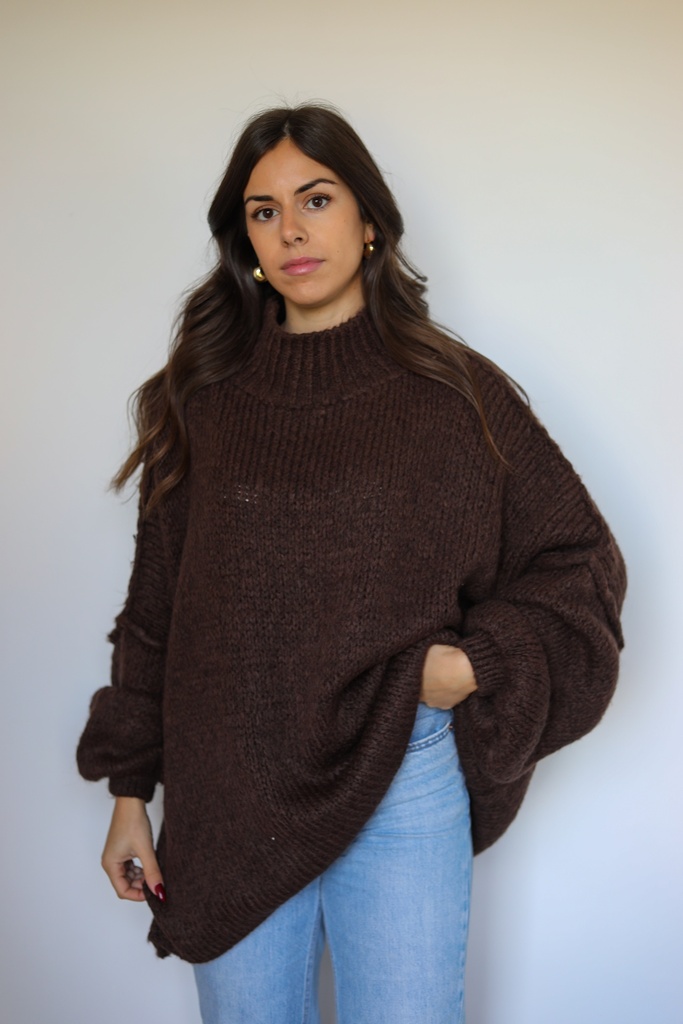 Pull Lila New (+ de couleurs) (Chocolat)