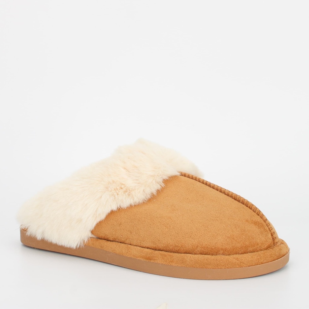Pantoufles Teddy (+ de couleurs) (Camel, 36)