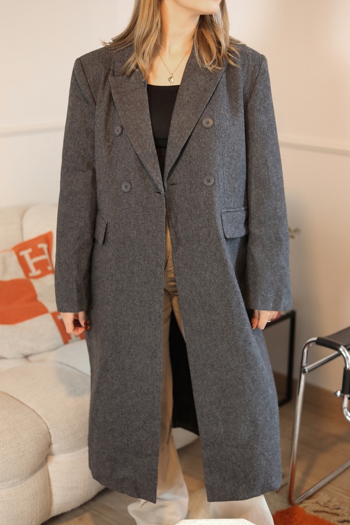 Manteau laine Lénie 