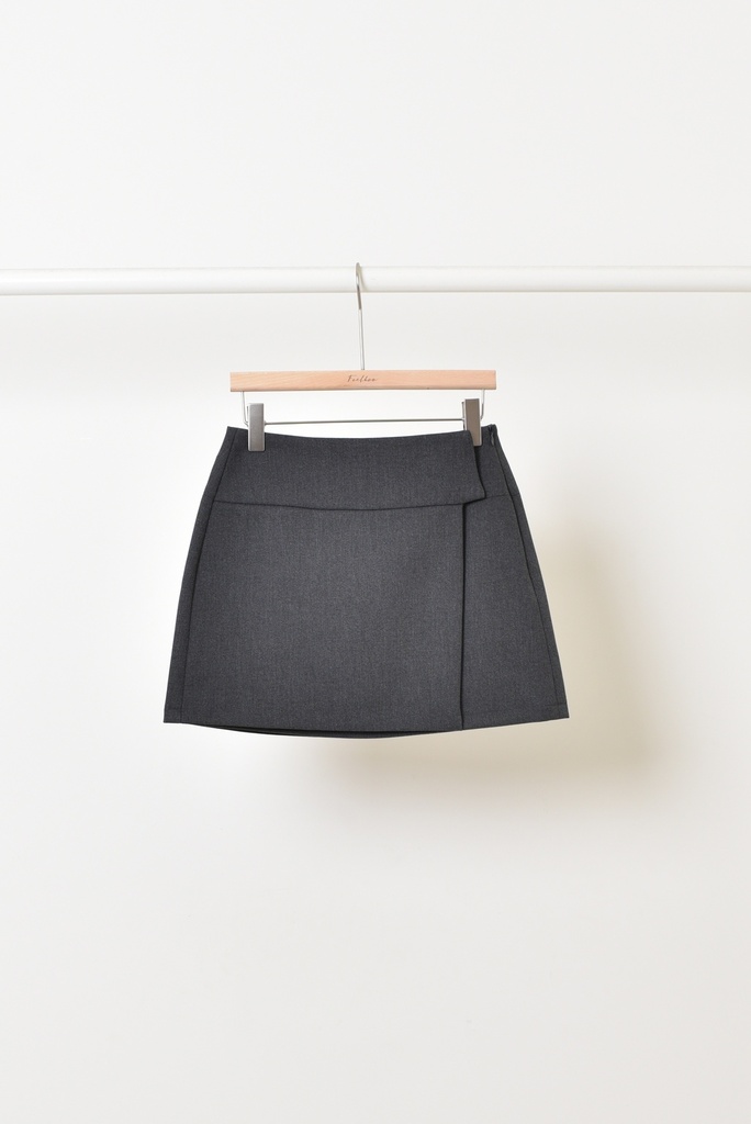 Mini Jupe Ségo (+ de couleurs) (XS, Gris)