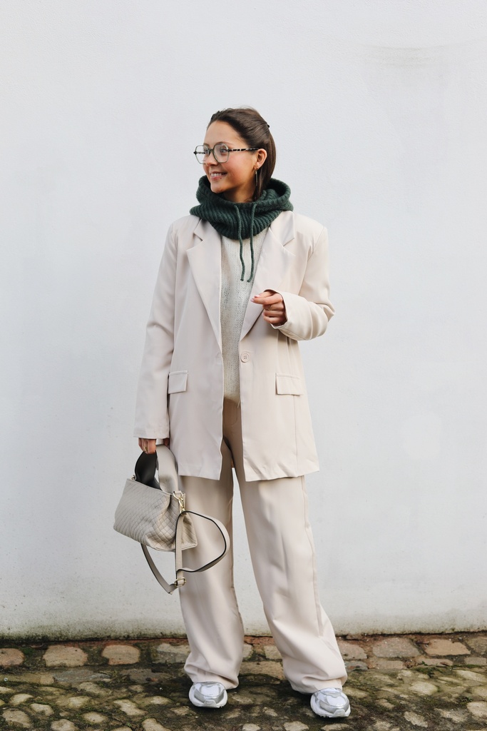 Ensemble Tailleur Vanille 