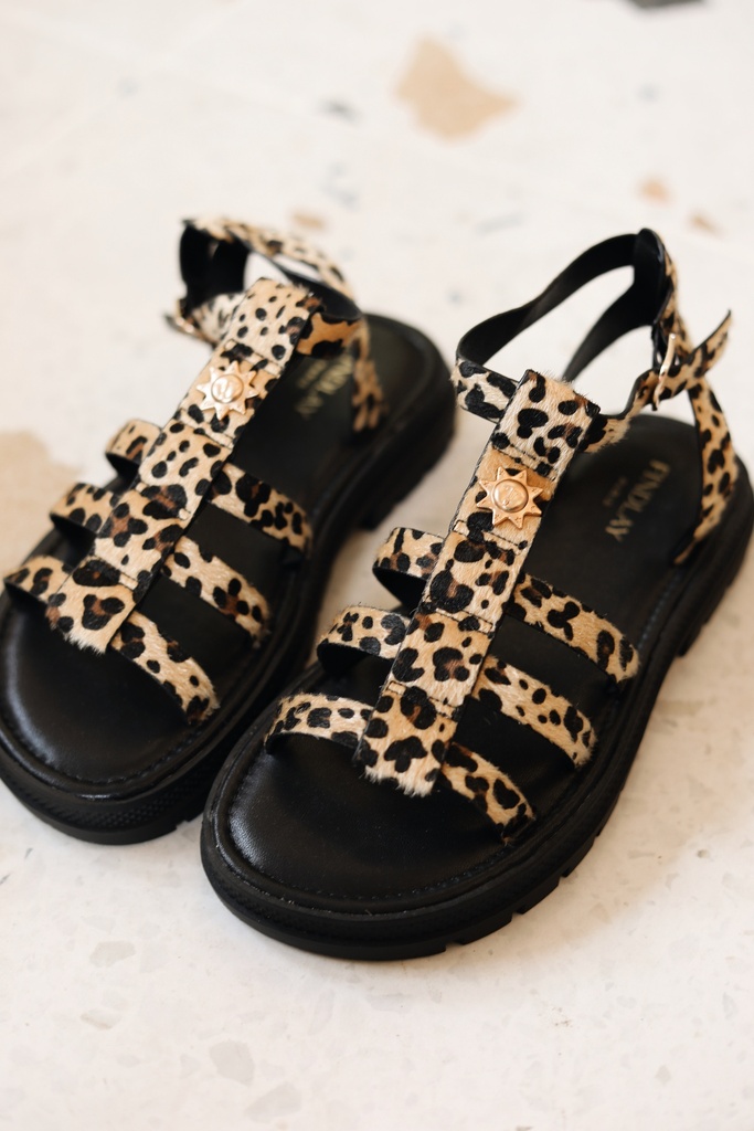 Sandales Céline (léo print)  (36)