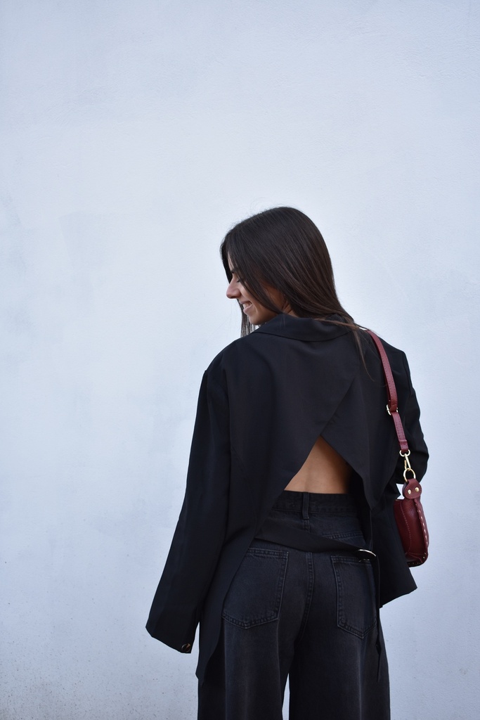 Blazer Bianca (noir) (S)