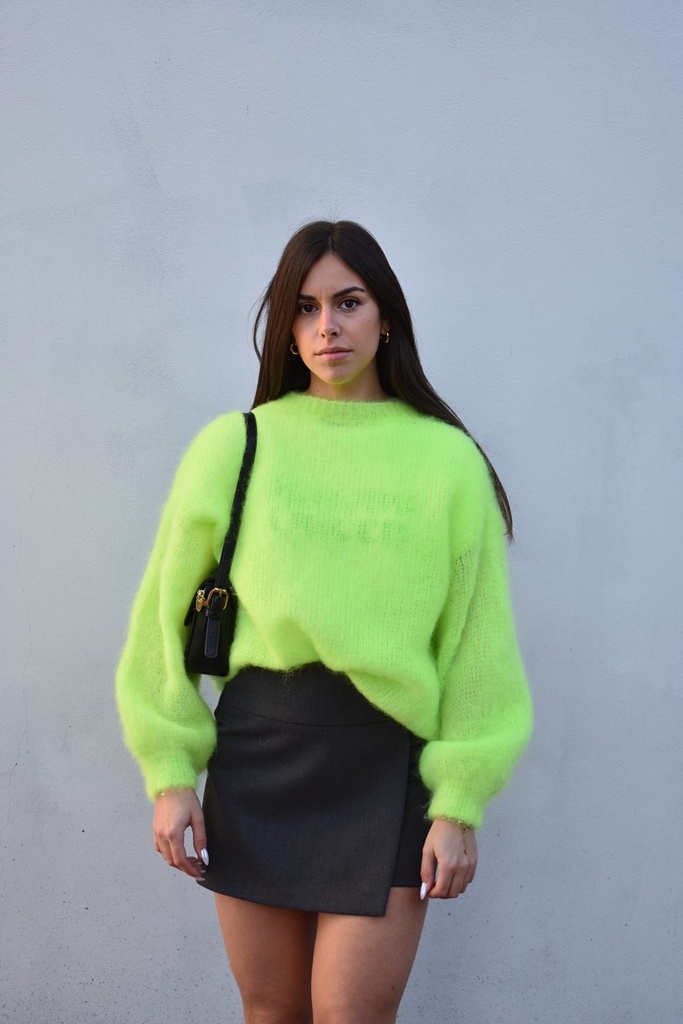 Pull Mohair Fluo