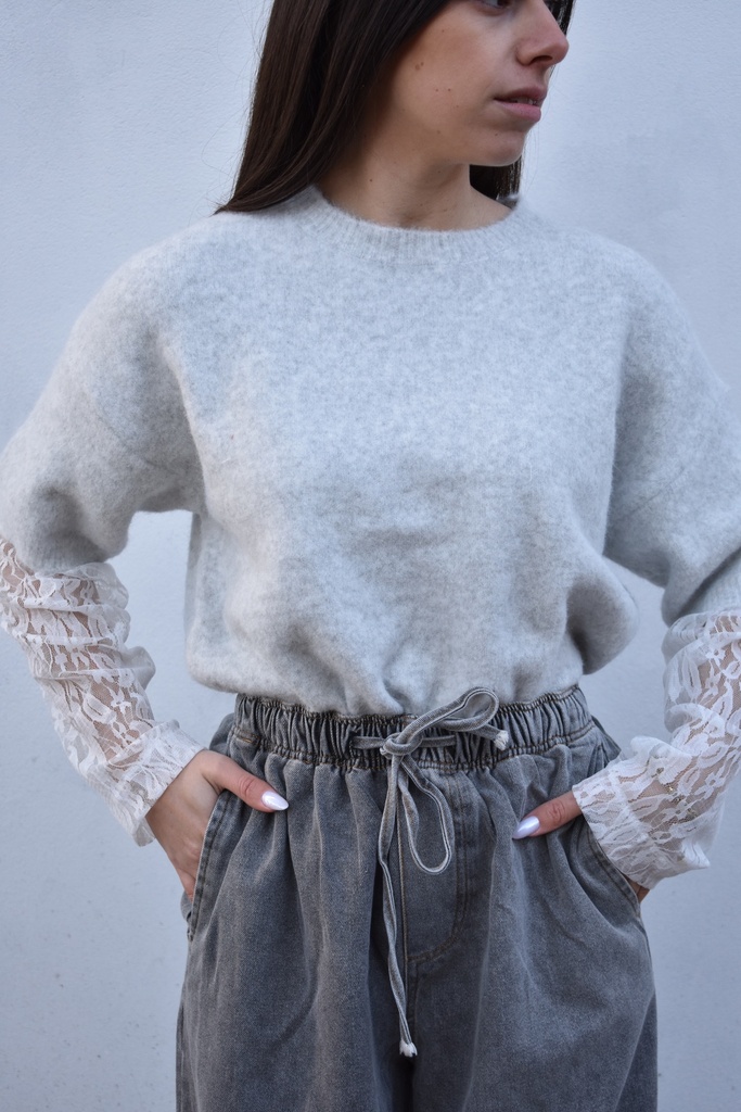 Pull Grey Margault