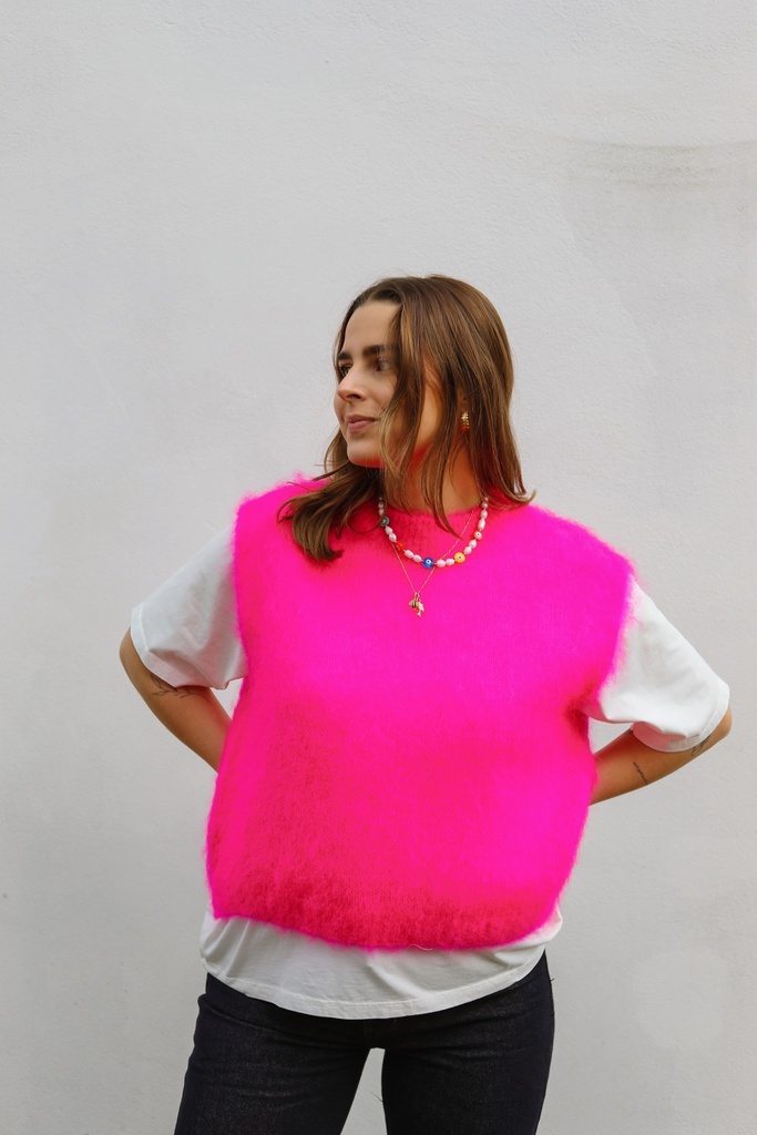 PRE-ORDER Débardeur Mohair (rose)