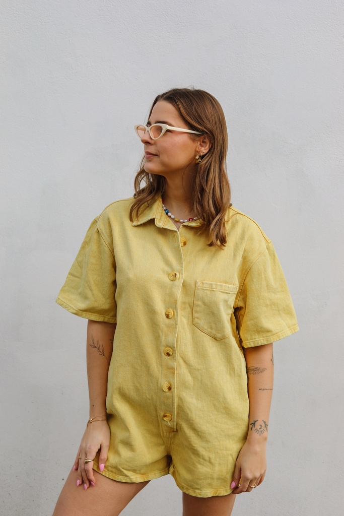 Combishort Chuck (jaune)  (S)