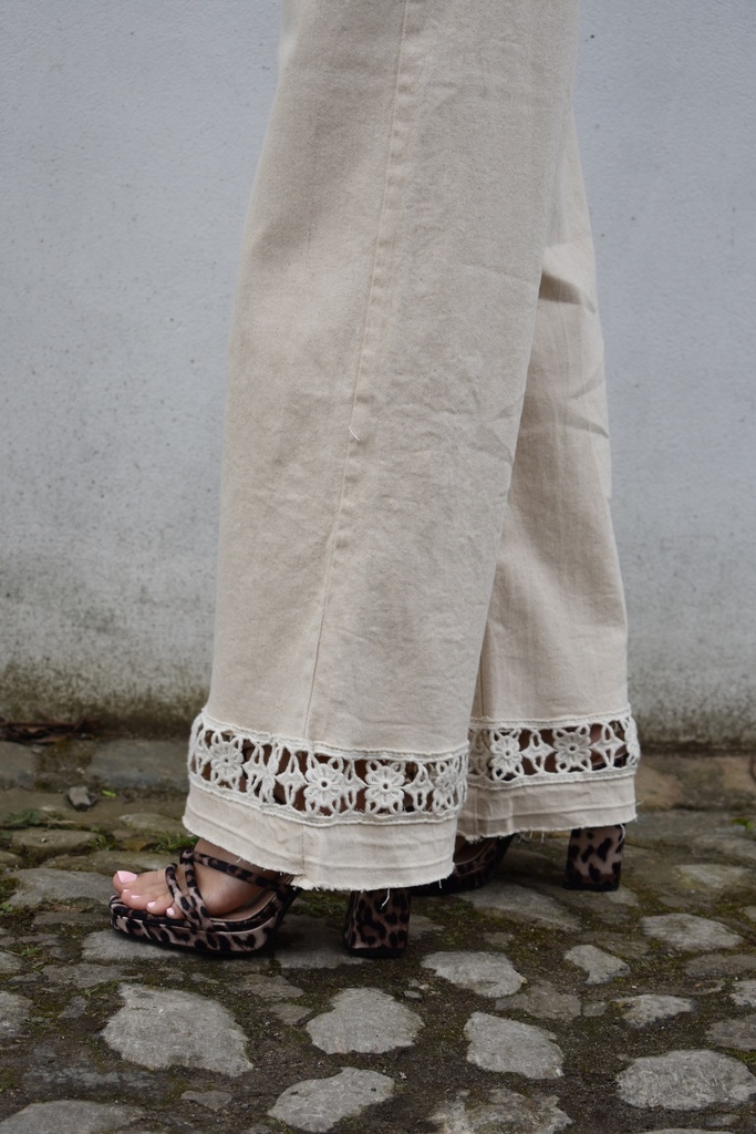 Jeans beige Mary (34)