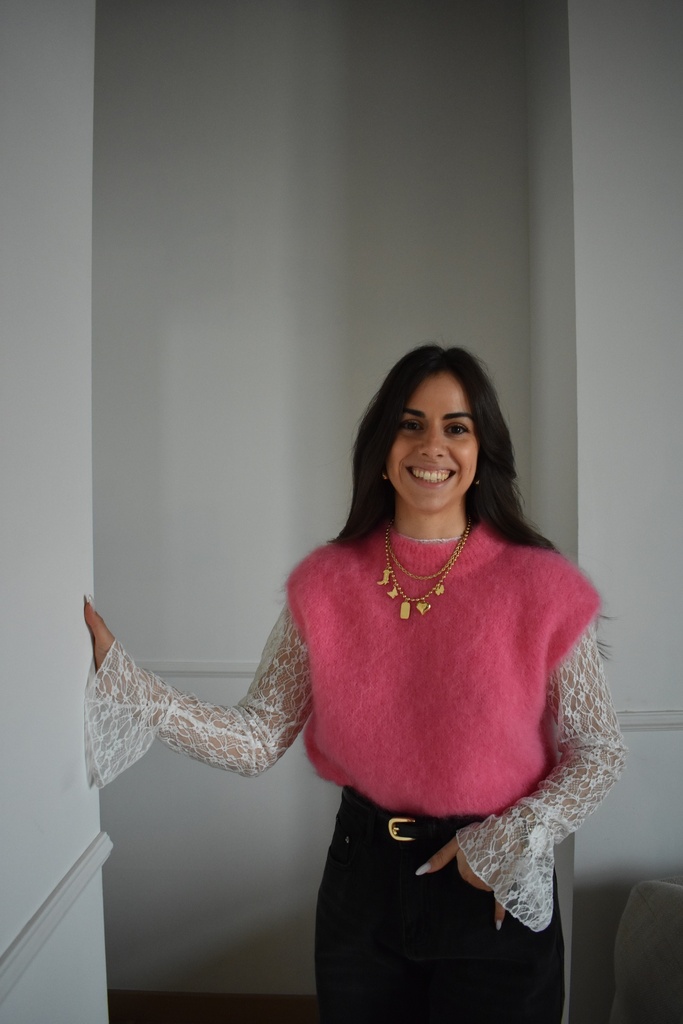 Débardeur Mohair (rose) 
