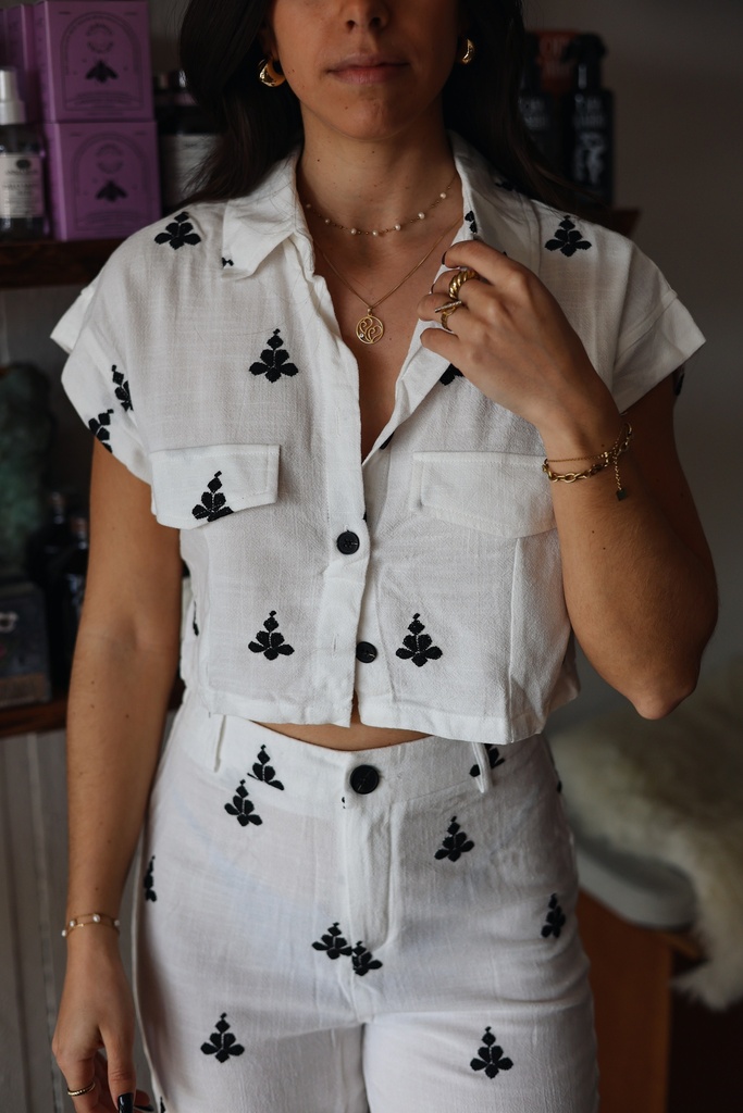 Chemise en lin Laure  (S)