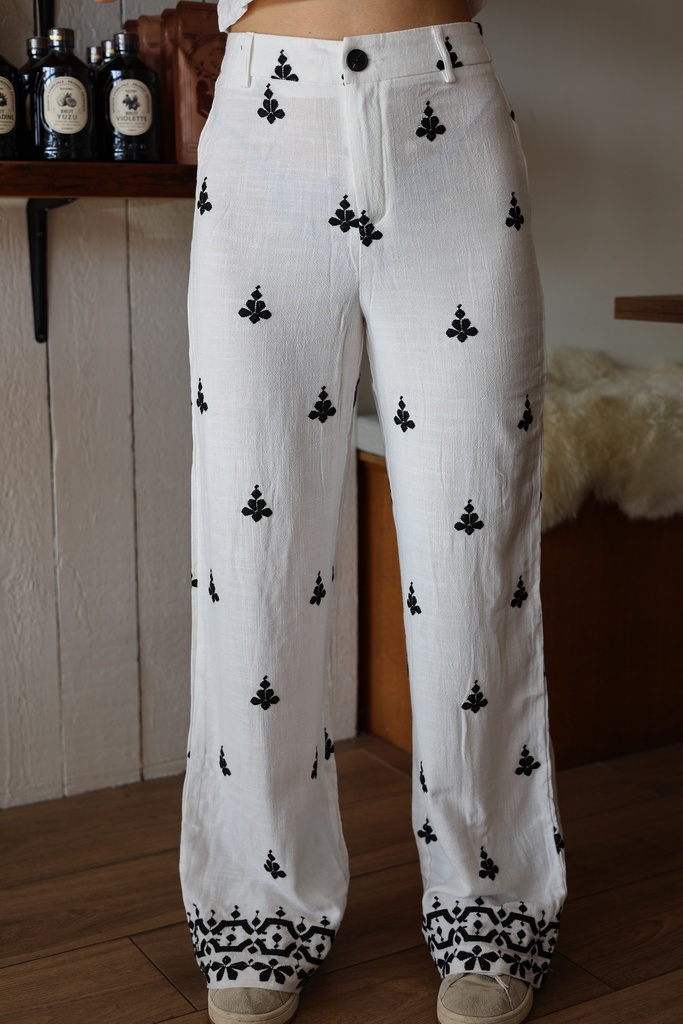 Pantalon en lin Laure  (S)