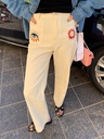 Jeans beige Sun 