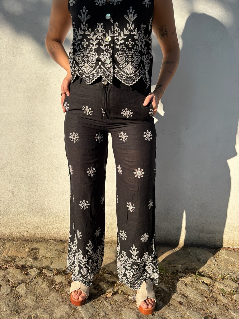 Pantalon lin Sybille (S)