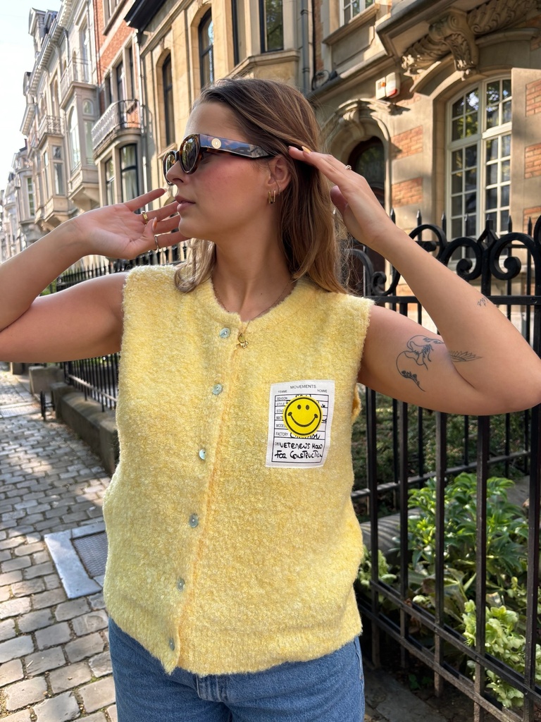 Débardeur Happy  (S-M)