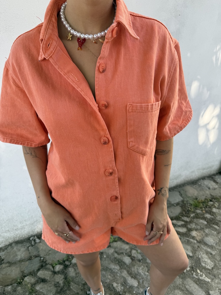 Combinaison Chuck (orange peps) (S)