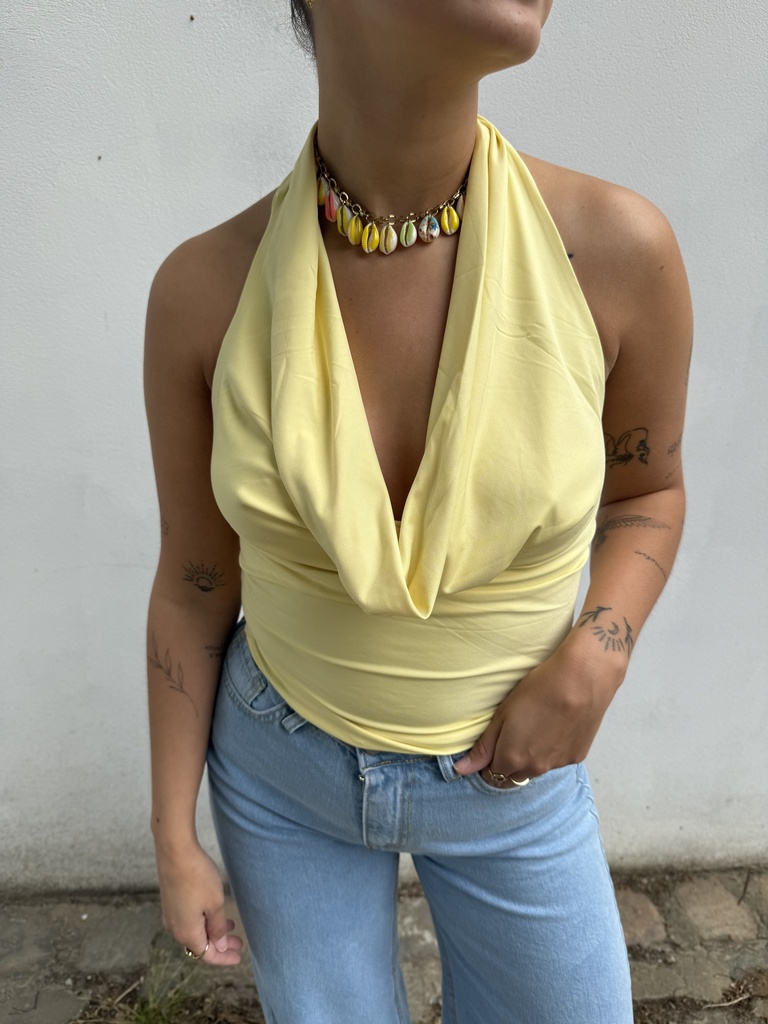 Top Kim (jaune) (M/L)