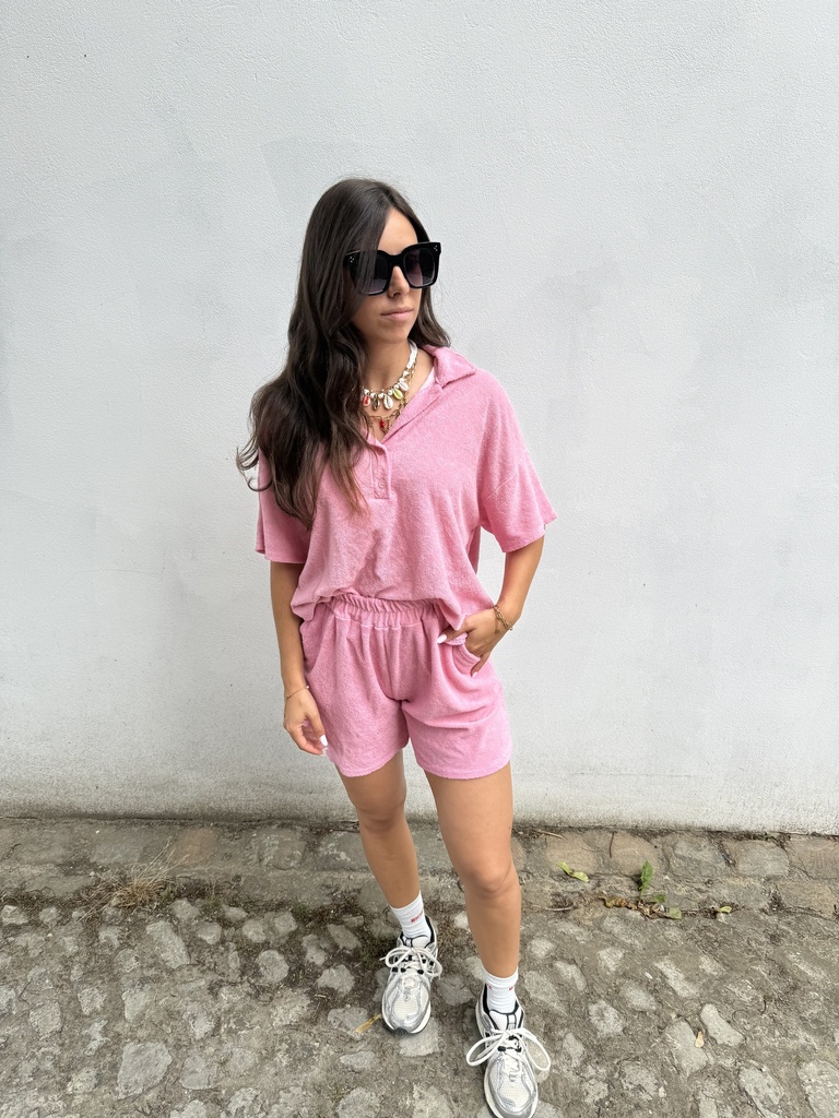 Ensemble éponge Lou (rose)